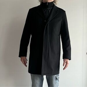 Men's Black Winter Coat